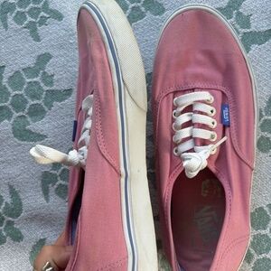 Vans Pink Womens size 10